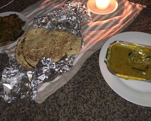 30) und 35) + Naan at Naan & Curry in Mannheim