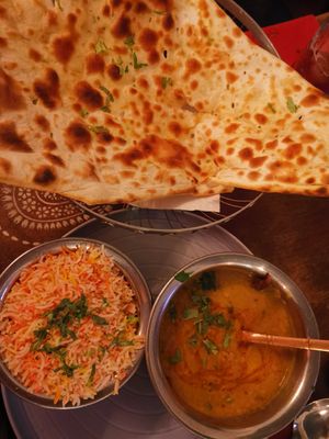 Veganes Dal Tadka at Naan & Curry in Mannheim