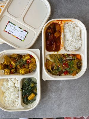 Meal A: Guilt-Free Rendang

Meal B: Deconstructed Dhall Curry at Chef Dave's PB Kitchen in Kuala Lumpur