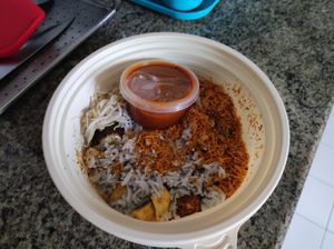 Contents - Nasi Kerabu at Chef Dave's PB Kitchen in Kuala Lumpur