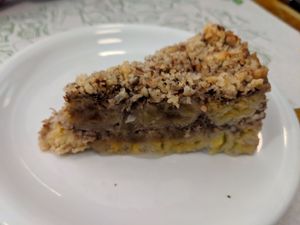 Banana cake at Bio Carioca in Rio De Janeiro
