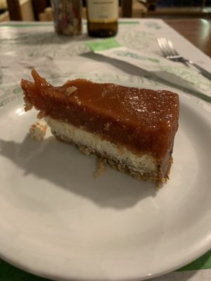 Guava tofu cheesecake at Bio Carioca in Rio De Janeiro