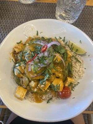 Tofu with red curry   at Local - Av 24 in Lisbon
