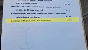 Very good but only option at Drunken Coffee in Cesky Krumlov