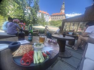   at Drunken Coffee in Cesky Krumlov