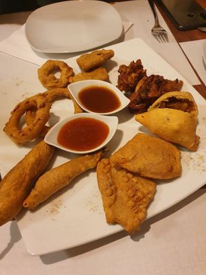 Vegan starters for 2 at Namaste Nepal in Graz