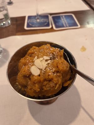 Carrot Halwa  at Namaste Nepal in Graz