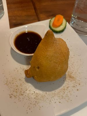 Samosa   at Namaste Nepal in Graz