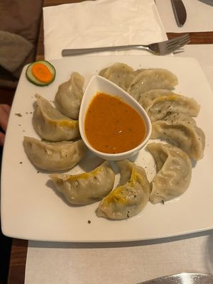 Vegan Momos  at Namaste Nepal in Graz
