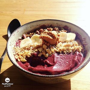 Açai bowl  at Meal Machines in Rosny Park