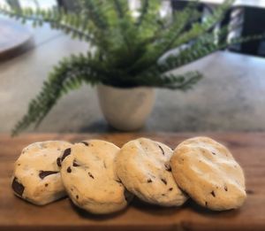 Choc chip cookies  at Meal Machines in Rosny Park