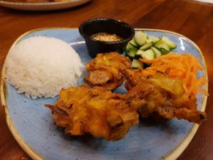 Corn Fritters at East Street by Tampopo - Kiosk in Manchester