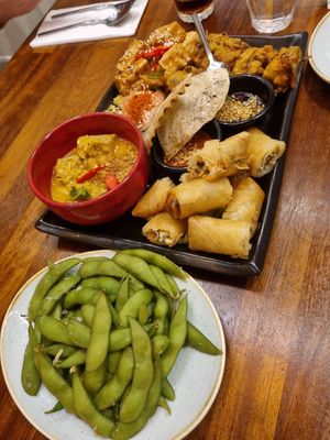 Vegan platter for 3 at East Street by Tampopo - Kiosk in Manchester