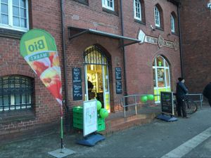 outside at Bio-Insel Stralsund in Stralsund