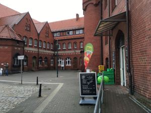 outside at Bio-Insel Stralsund in Stralsund