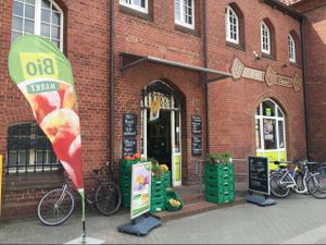 outside at Bio-Insel Stralsund in Stralsund