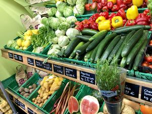 veggies at Bio-Insel Stralsund in Stralsund