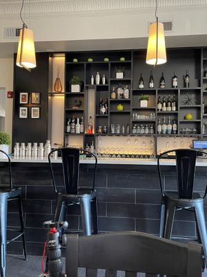 Interior at True Bistro in Somerville