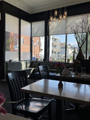 Interior at True Bistro in Somerville