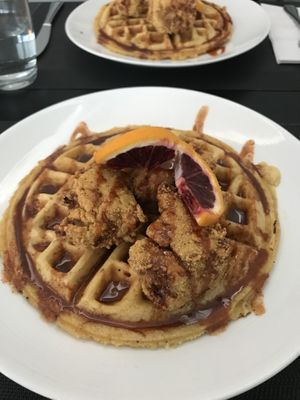 Waffles!   at True Bistro in Somerville