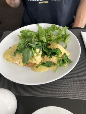 Tofu Benedict   at True Bistro in Somerville