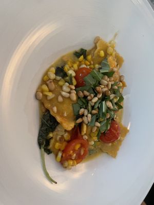 Ravioli   at True Bistro in Somerville