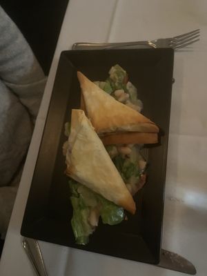 wrapped tempeh   at True Bistro in Somerville