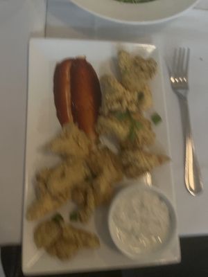 oyster mushrooms   at True Bistro in Somerville