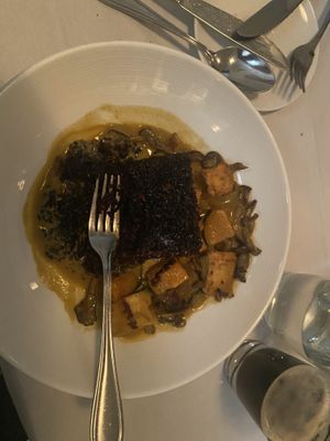 Thai Curry, 4/5. Individual things tasted amazing but all together was a little bit lacking. Also surprisingly spicier than expected. Not a bad thing but something to look out for  at True Bistro in Somerville