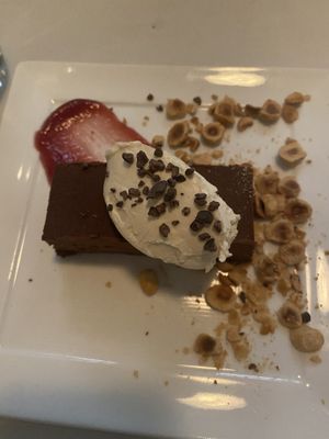 5/5 Flourless Chocolate. Loved it!! Delicious.   at True Bistro in Somerville