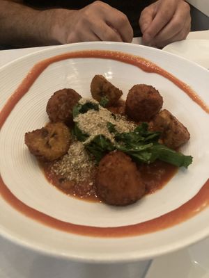 Red bean dish   at True Bistro in Somerville