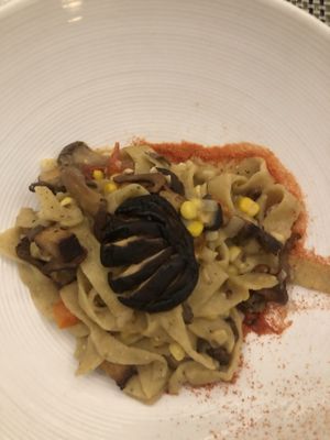 pasta at True Bistro in Somerville