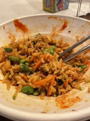Tofu poke bowl - already half eaten and had to stop to write a raving review!   at Poké Fresh in Highland Heights