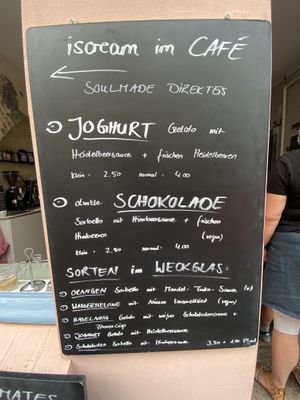 Dessert Menu  at Soulmade I Scream in Luebeck