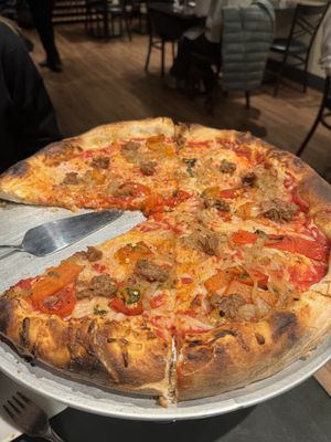   at Pizzeria Enzina in Waltham