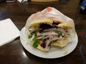 Vegan döner at Falafel Sultan in Hannover