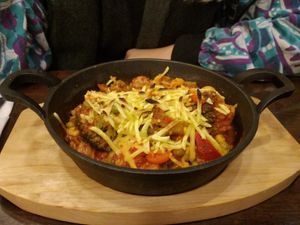 Vegan döner casserole at Falafel Sultan in Hannover