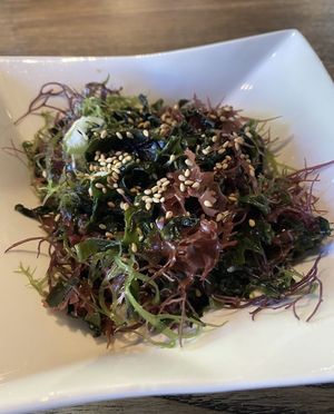 Seaweed salad at Kiku Sushi & Vegetarian in Lafayette
