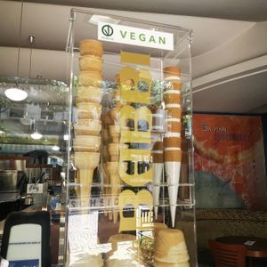 Vegan Cones
 at Eiscafé Da Pian in Aachen