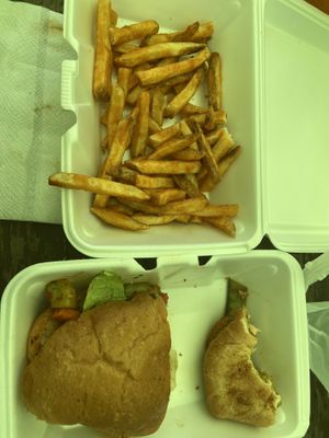 Couldn’t help but dig in before taking a picture   at Tacos La Mina in Leadville