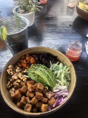 Yami bowl at Shakti Bowl in Todos Santos
