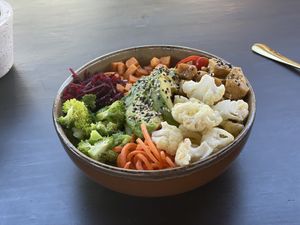   at Shakti Bowl in Todos Santos