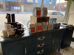 Packaged coffee  at Propaganda Coffee in Lakewood