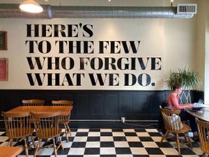 Main seating  at Propaganda Coffee in Lakewood