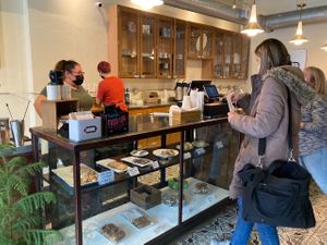 Main counter  at Propaganda Coffee in Lakewood