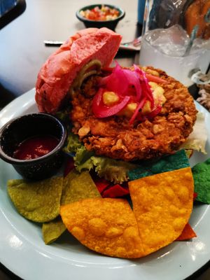 Burger at Ramona in Barranquilla