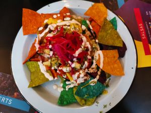 Nachos at Ramona in Barranquilla