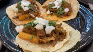 Tacos al pastor  at Ramona in Barranquilla