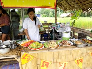 The owner  at Vithee J in Koh Phangan