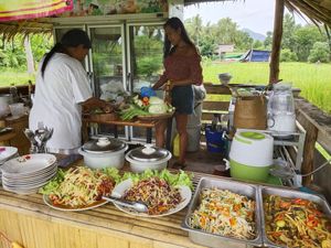 The selection at Vithee J in Koh Phangan